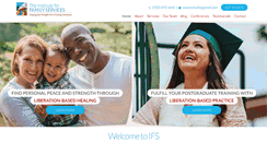 Desktop Screenshot of instituteforfamilyservices.com